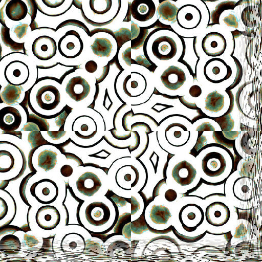 3D Rotation wallpaper pattern