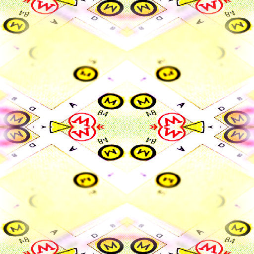 Seamless mirror wallpaper pattern — Cartography by wallpaper⁶