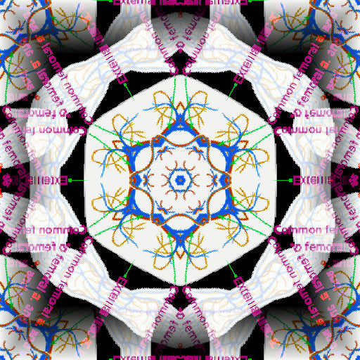 Seamless kaleidoscope wallpaper pattern — Medicine by wallpaper⁶