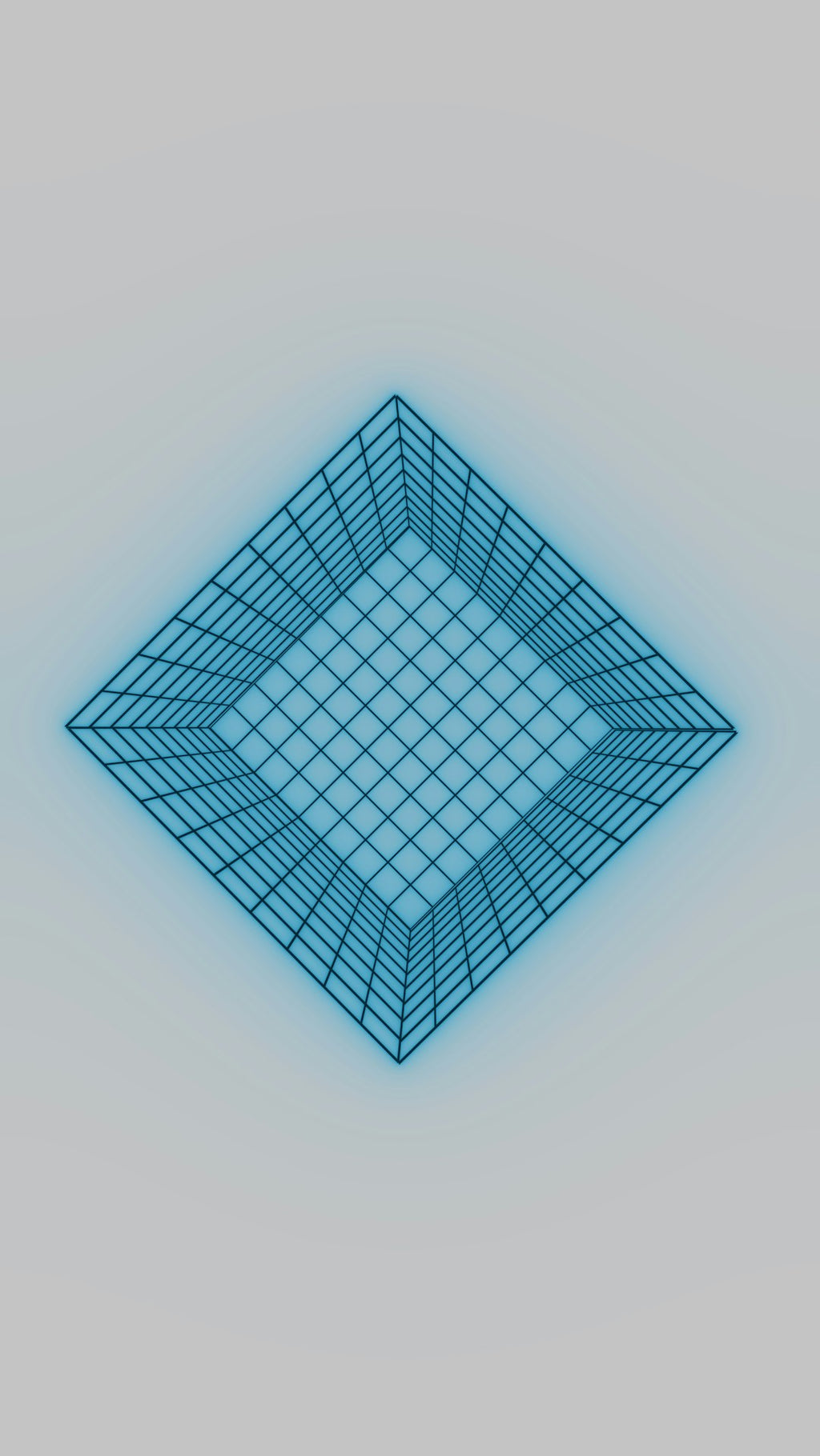 A seamless repeat pattern of 3D isometric architectural constructs arranged in a symmetrical kaleidoscope formation. Self-adhesive wallpaper design. — base photo: A digital render featuring precisely modeled isometric objects, arranged to form architectural eleme
