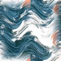 Oceanography Wave wallpaper pattern