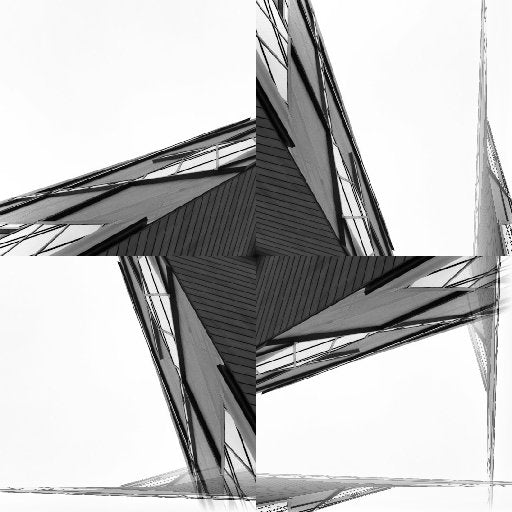 wallpaper⁶ — seamless rotate4 pattern from bauhaus
