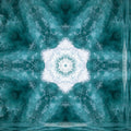 Oceanography Kaleidoscope wallpaper pattern