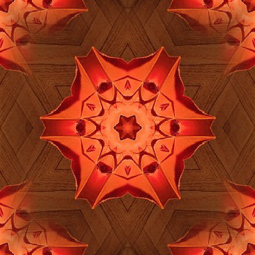 Seamless kaleidoscope wallpaper pattern — Origami by wallpaper⁶
