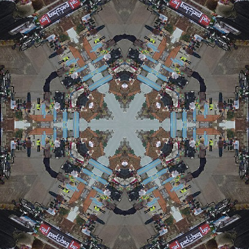 Emotions Kaleidoscope wallpaper pattern