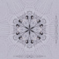 Seamless kaleidoscope wallpaper pattern — Astronomy by wallpaper⁶