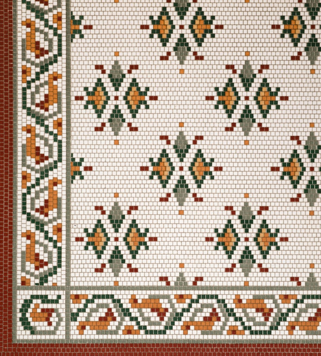 wallpaper⁶ — seamless diamond pattern from bauhaus — base photo: Base photograph selected from the Bauhaus collection for the search "Bauhaus".
