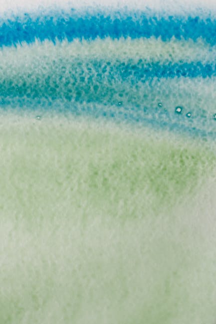 Seamless hex wallpaper pattern — Calligraphy by wallpaper⁶ — base photo: Vibrant blue and green abstract watercolor texture showcasing artistic brush strokes and gradients.