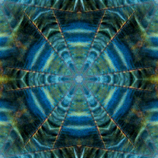 Seamless kaleidoscope wallpaper pattern — Biochemistry by wallpaper⁶