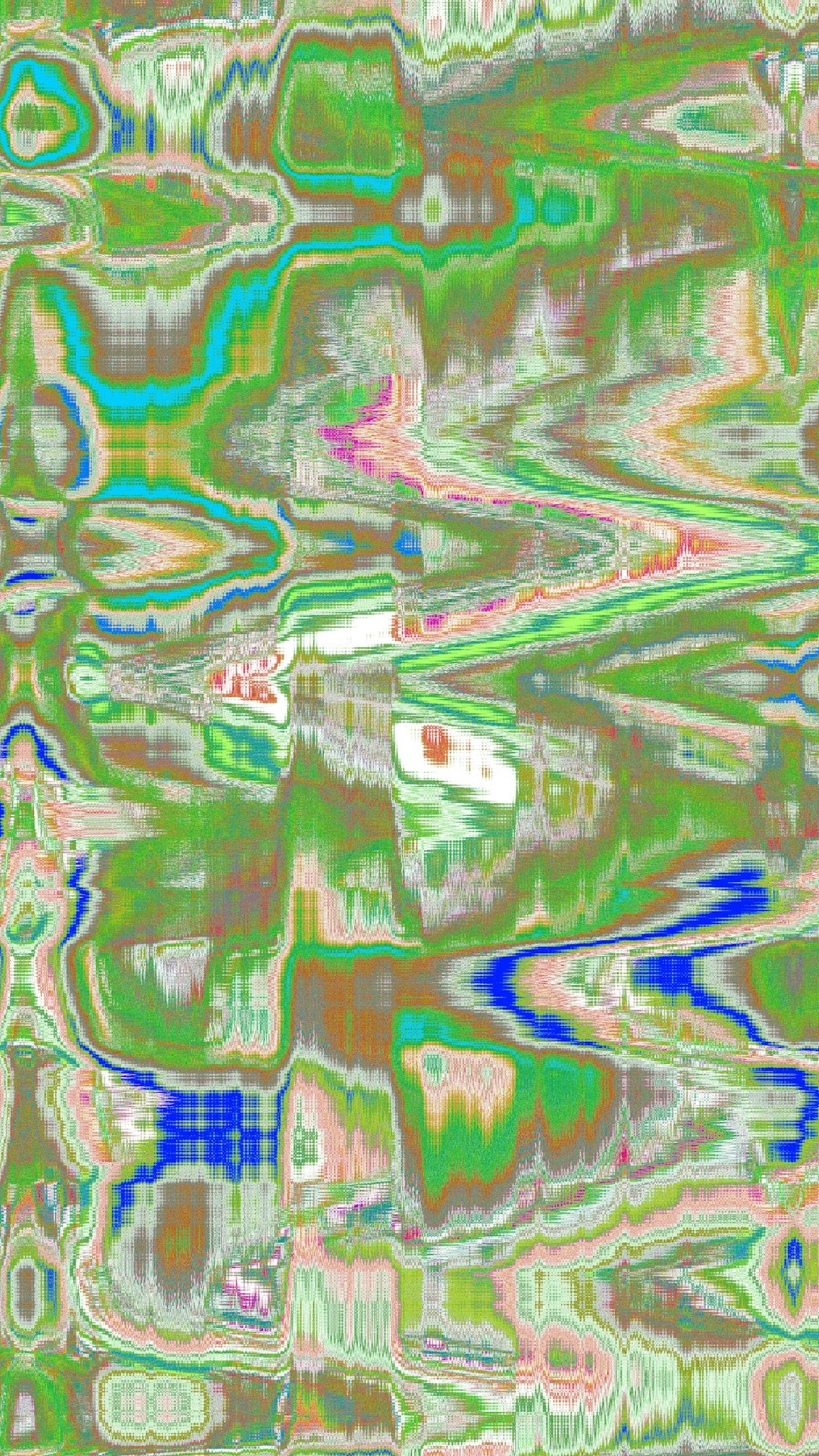 Seamless kaleidoscope wallpaper pattern — Glitch by wallpaper⁶ — base photo: Plaster | iPhone Wallpaper | Blender 3D