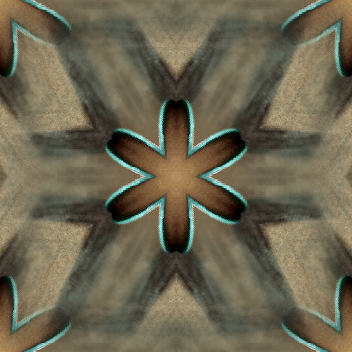 Physics Kaleidoscope wallpaper pattern
