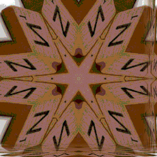 Seamless kaleidoscope wallpaper pattern — Arithmetic by wallpaper⁶