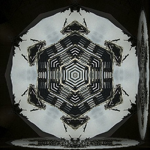 Op Art Kaleidoscope wallpaper pattern