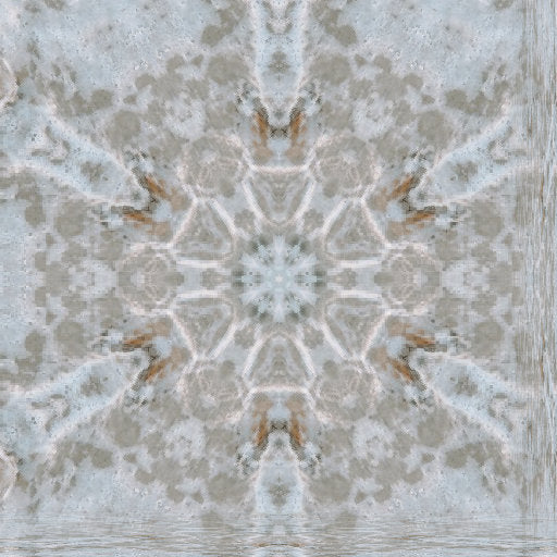 Oceanography Kaleidoscope wallpaper pattern