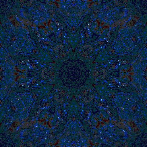 Seamless kaleidoscope wallpaper pattern — Stained Glass by wallpaper⁶