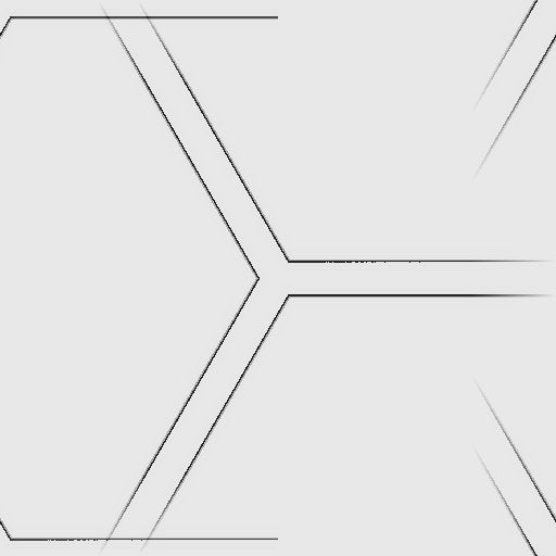 A 3D render with abstract geometric shapes arranged in an isometric perspective using Hex symmetry. Features depth and shadow play.