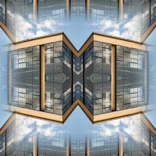 wallpaper⁶ — seamless mirror4 pattern from bauhaus