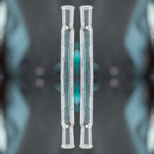 Seamless mirror wallpaper pattern — Biochemistry by wallpaper⁶
