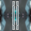 Seamless mirror wallpaper pattern — Biochemistry by wallpaper⁶