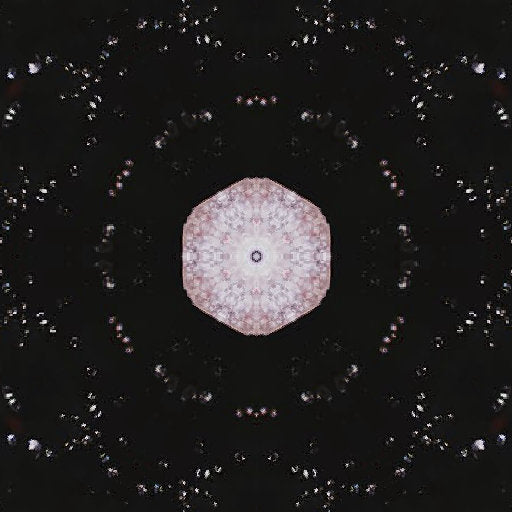 WALLPAPER⁶ — seamless kaleidoscope pattern from klein bottle, Topology