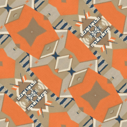 wallpaper⁶ — seamless diamond pattern from bauhaus