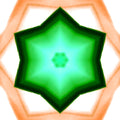 Seamless kaleidoscope wallpaper pattern — Stained Glass by wallpaper⁶