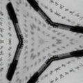 Seamless hex wallpaper pattern — Calligraphy by wallpaper⁶