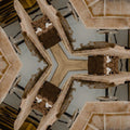 3D Hexagon wallpaper pattern