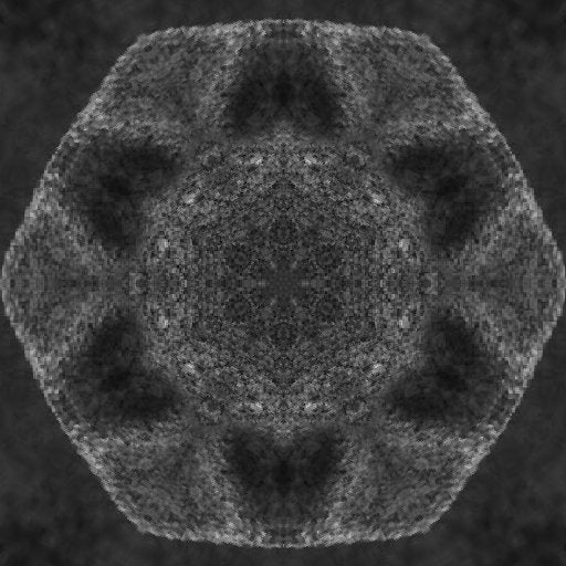 3D Kaleidoscope wallpaper pattern