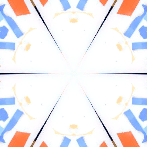 Seamless kaleidoscope wallpaper pattern — Origami by wallpaper⁶