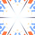 Seamless kaleidoscope wallpaper pattern — Origami by wallpaper⁶