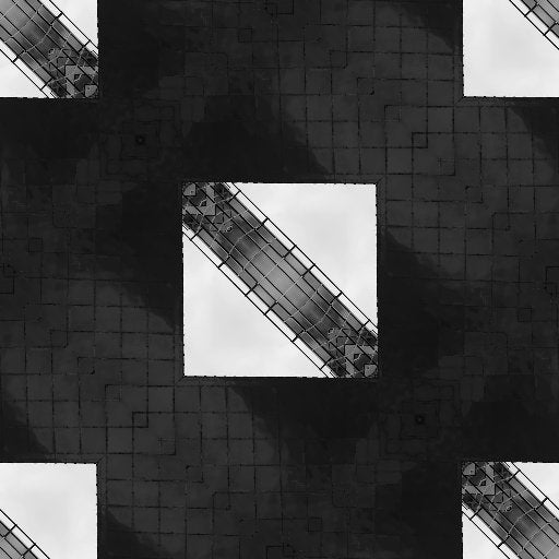 WALLPAPER⁶ — seamless diamond pattern from constructivism art, Bauhaus