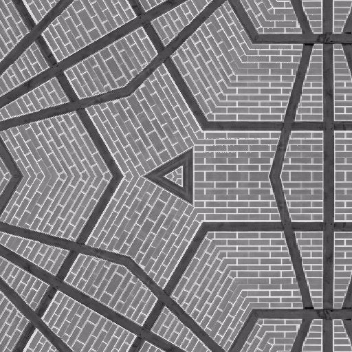 AI-generated transformer network nodes with a hexagonal repeating pattern in shades of brown, inspired by transformer architecture and tile textures.