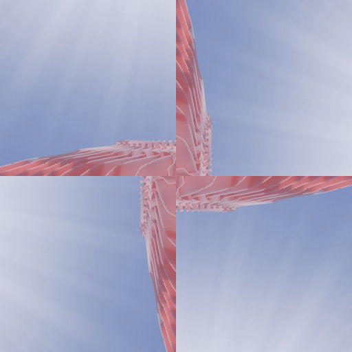 3D Rotation wallpaper pattern
