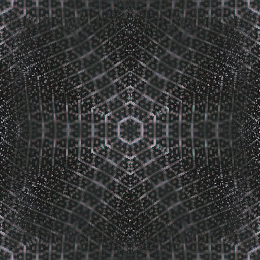 Seamless kaleidoscope wallpaper pattern — Arithmetic by wallpaper⁶