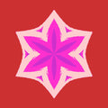Seamless kaleidoscope wallpaper pattern — Origami by wallpaper⁶