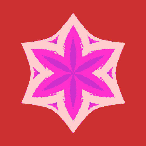 Seamless kaleidoscope wallpaper pattern — Origami by wallpaper⁶