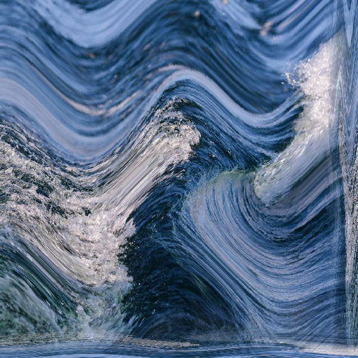Oceanography Wave wallpaper pattern