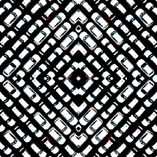 Seamless mirror wallpaper pattern — Calligraphy by wallpaper⁶
