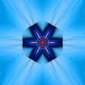 Seamless kaleidoscope wallpaper pattern — Glitch by wallpaper⁶