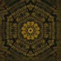 Botanics Kaleidoscope wallpaper pattern