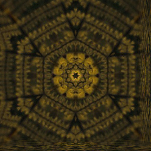 Botanics Kaleidoscope wallpaper pattern