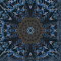 Mineralogy Kaleidoscope wallpaper pattern
