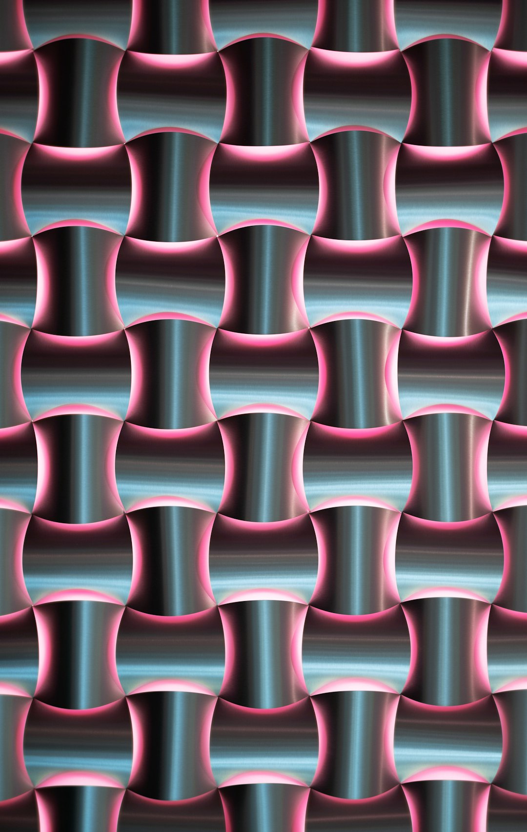 Seamless rotation wallpaper pattern — Cosmology by wallpaper⁶ — base photo: a metallic background with a pink and black pattern