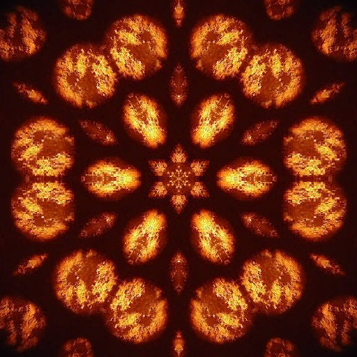 Biology Kaleidoscope wallpaper pattern