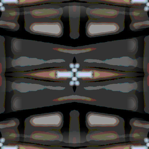 Seamless mirror wallpaper pattern — Biochemistry by wallpaper⁶