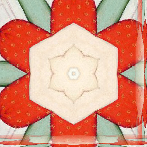 Seamless kaleidoscope wallpaper pattern — Calligraphy by wallpaper⁶