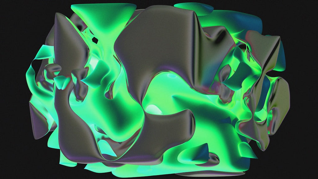 3D Kaleidoscope wallpaper pattern — base photo: Mobius | Blender 3D