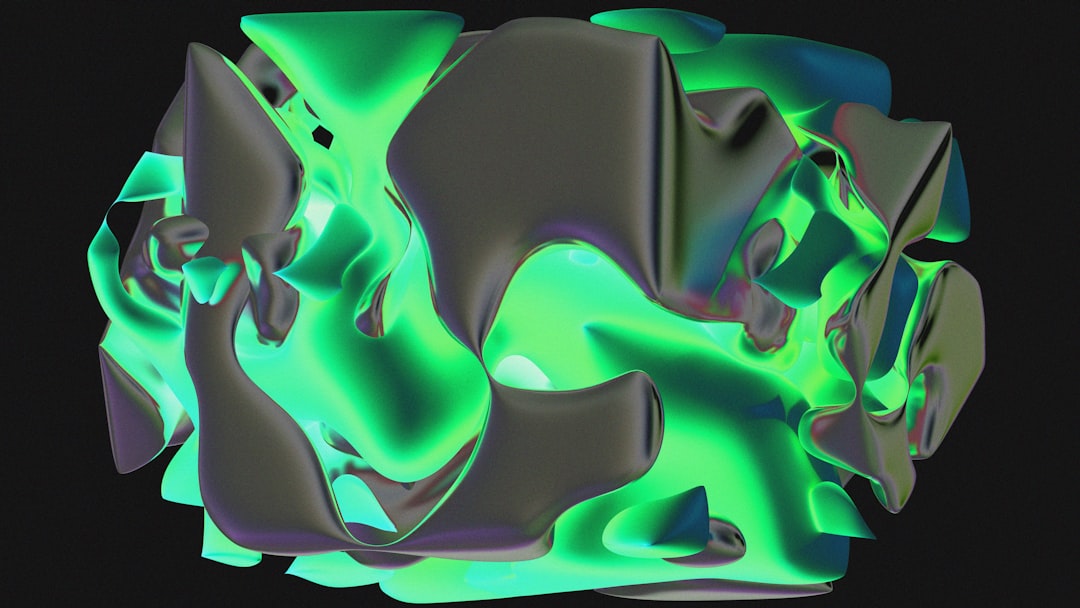 3D Kaleidoscope wallpaper pattern — base photo: Mobius | Blender 3D