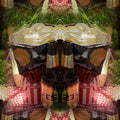 Cryptography Vertical Strip wallpaper pattern